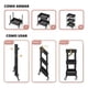 thumbnail image 3 of Organizador Carro Plegable Multiuso De 3 Niveles Negro, 3 of 3
