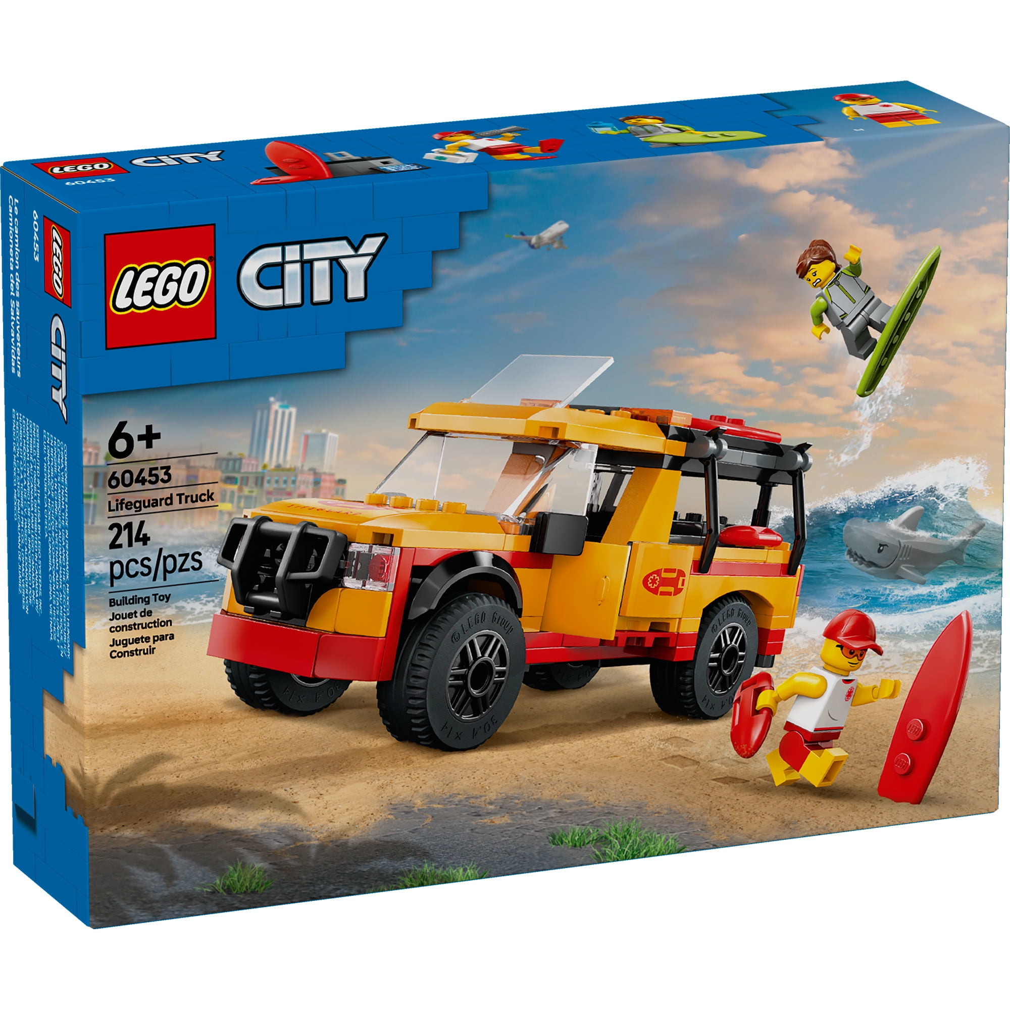 Lego - Bloques De Construcción Furgoneta De Rescate Del Socorrista