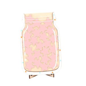 Magideal - Tarro De Recompensa Para Niños Pequeños, Tarro De Recompensa De Comportamiento De Ir Al Baño Para Niños Y Niñas, Tarro De Recompensas De Tren Para Ir Rosa