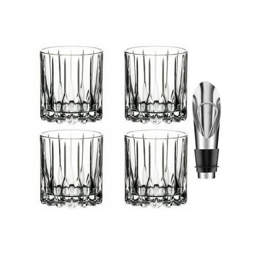 Set De Copas Para Cóctel Neat Riedel 180 Ml Con Vertedor De Vino