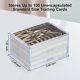 thumbnail image 2 of Caja de almacenamiento de tarjetas RIXUGIT, 100 unidades, paquete de 10, 2 of 7
