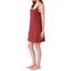 thumbnail image 4 of INSPIRE CHIC Camisón de Mujer sin Mangas Cami Slip Sexy de Malla Escote en V Chemise Lencería sin Espalda Camisón S Vino, 4 of 6