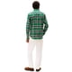 thumbnail image 5 of Camisa Tommy Hilfiger para hombre, manga larga, Oxford, a cuadros, verde, 5 of 5