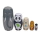 thumbnail image 3 of 5 Unids/set Lindo Elefante Panda Animal Madera Rusa Matryoshka Mu?ecas Anidadas, 3 of 5