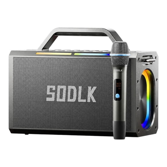 Parlante Altavoz Bluetooth 5.0 Karaoke 1Mic 200W 24mAh IPX3 TWS SODLK S1115