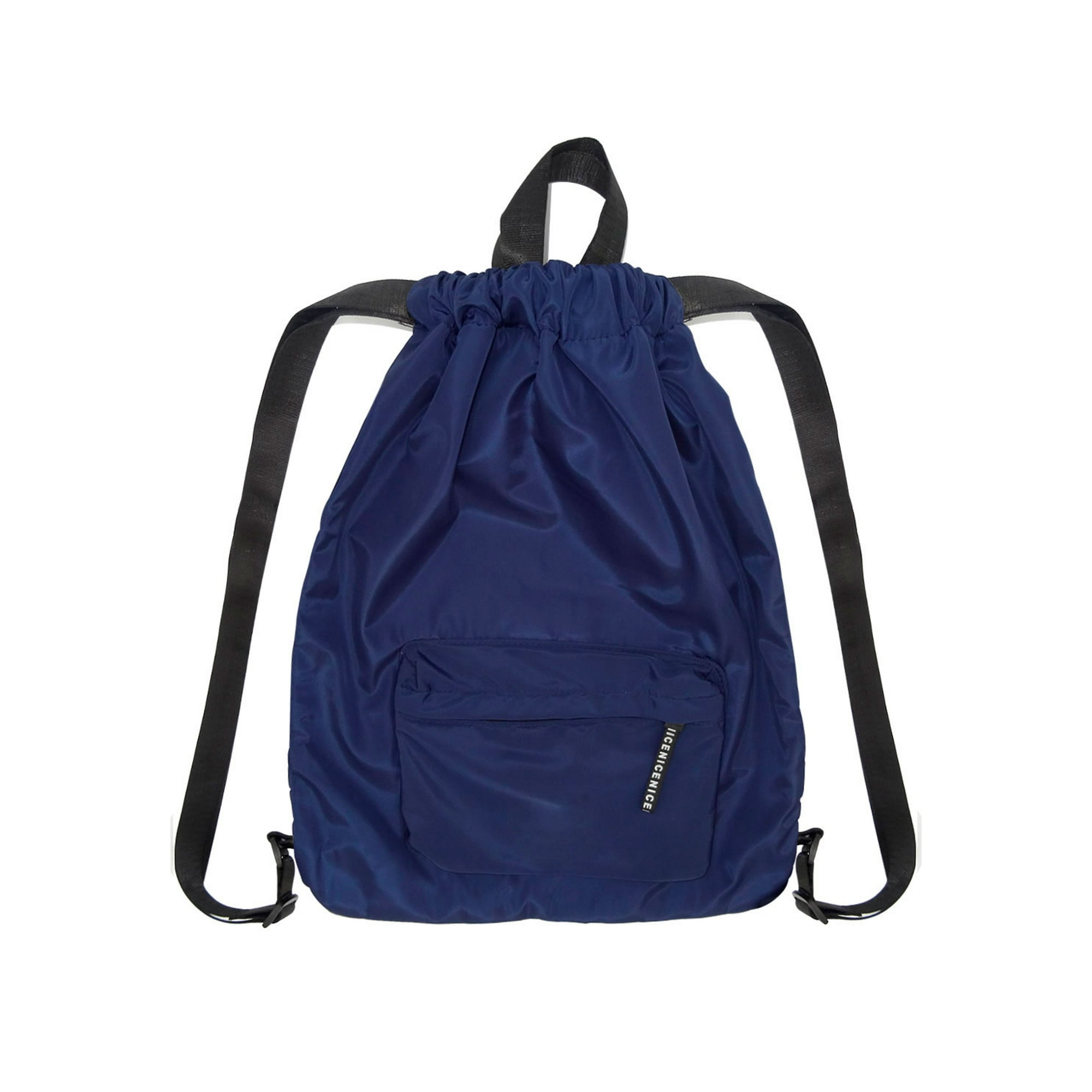 Samia - Bolso Tipo Morral Deportivo Azul Tamaño Único
