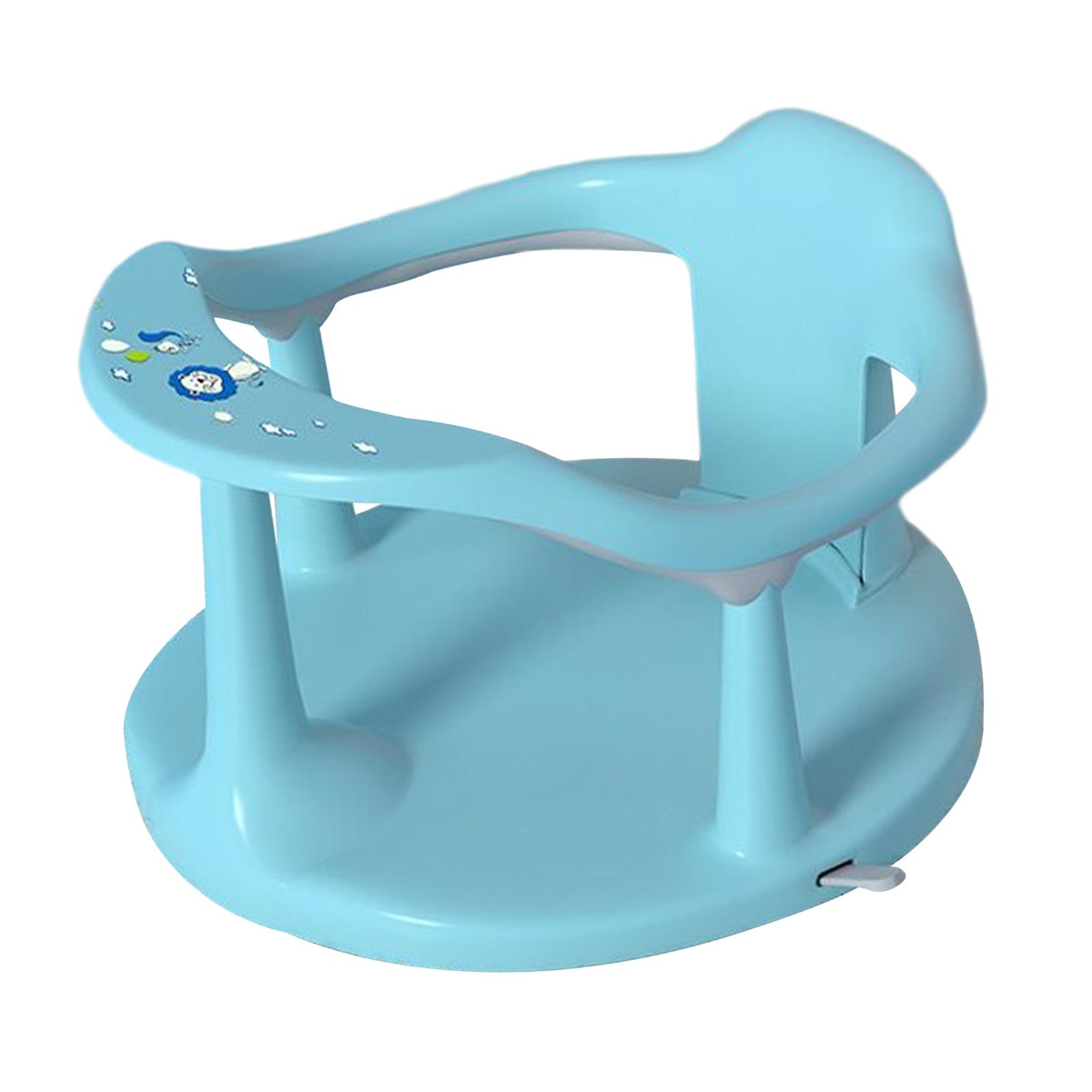 Magideal - Asiento De Baño Con Ventosa Asiento De Bañera Silla De Baño Antideslizante Para Niños Pequeños Verde Claro