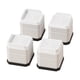 thumbnail image 1 of 4 Elevadores De Cama Resistentes Y Resistentes Para Patas De Escritorio, Para Lavadoras, Sofás Y Frigoríficos, Color Blanco., 1 of 5