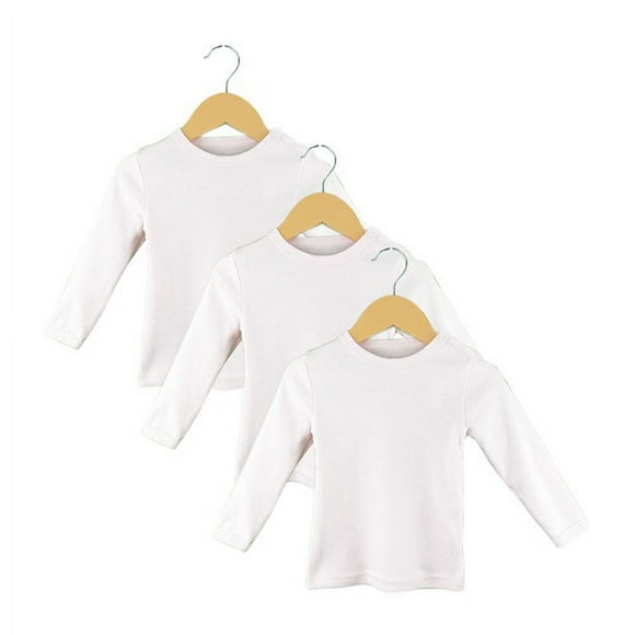 Set de 3 Camisetas Blanco Talla 12-18M