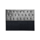 thumbnail image 1 of Respaldo Super King Piso Capitone Premiun 200x140 Cm Gris Claro Lino, 1 of 3