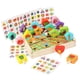 thumbnail image 1 of Juego De Clasificación De Granja De Verduras Con Clasificación De Formas De Tarjetas Para Regalos De Cumpleaños De Niños, 1 of 5