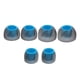 thumbnail image 4 of Puntas Para Auriculares Puntas De Repuesto Para Auriculares 3 Pares Para Auriculares Internos Puntas De 5 Mm A 7 Mm Azul Gris Claro, 4 of 5