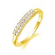 thumbnail image 1 of Exquisite Anillos de Eternidad Redondos para Mujer de Moissanita Color D VVS1 Plata S925 Diamante Creado en Laboratorio Alianzas de Boda Opción Ideal para Fiestas en Pareja Cita Viaje, 1 of 5