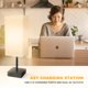 thumbnail image 5 of Lámpara de mesa YIDPU para recámara con puertos de carga USB C+A, 2 piezas, 5 of 9