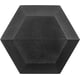 thumbnail image 5 of Par de mancuernas hexagonales Zoomster recubiertas de goma de 7.5 kg, 5 of 8
