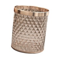 Bothyi - El Elegante Canal De Basura De La Basura Del Lavado De Ruidosas En La Basura De La Basura 16 L Para La Cocina De La Oficina Champán