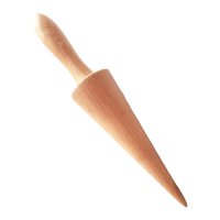 Magideal - Máquina Para Hacer Conos De Helado De Madera, Rodillo Para Pizzelle, Herramienta De Pastelería, Rodillo Ligero Para Gofres De Tortilla, Rollo De Huevo