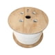 thumbnail image 1 of Bobina de cable Ethernet a granel CAT6A apantallada de 1000 pies, color blanco, 1 of 8