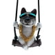 thumbnail image 1 of Decoraciones Para Espejos Retrovisores, Lindos Accesorios Colgantes Para Espejo De Coche De Pug Oscilante, Estilo F, 1 of 3