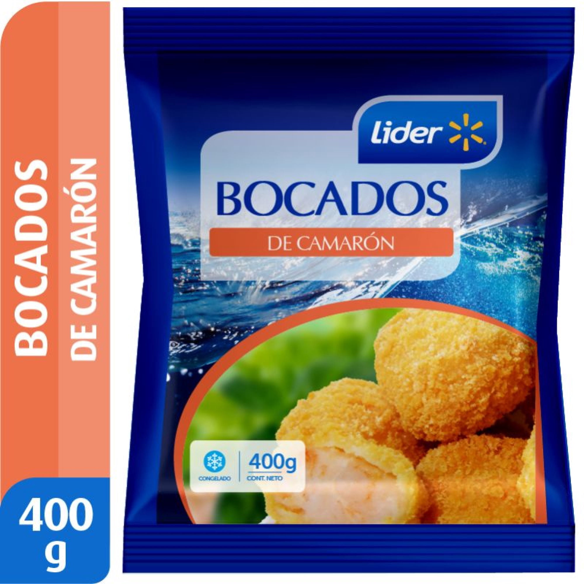 Bocados De Camarón 400 g Lider