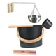 thumbnail image 1 of Cubo De Sauna Juego De Accesorios De Sauna Cuchara De Mango Largo Práctico Multifuncional, 1 of 5