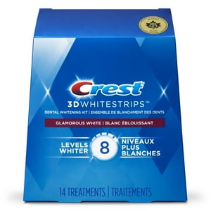 Kit De Blanqueamiento Dental Crest 3D Whitestrips Glamorous White