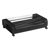 Magideal - Almacenamiento Rodante Debajo De La Cama, Organizador De Almacenamiento De Zapatos Con Asa Y Tapa, Almacenamiento De Dormitorio Para Juguetes, Suétere 1 Negro