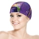 thumbnail image 5 of Willy Wonka Gorro de Natación de Licra, Gorro de Baño de Tela Cómoda, Gorro Elástico Antideslizante para Hombres, Mujeres y Niños, 5 of 6