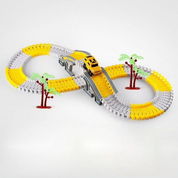 Children's Educational Toys, Track Car, Small Train, DIY Electric Track, Engineering Car