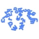 thumbnail image 4 of 26pcs EVA Alfabeto Magnético Nevera Imán Pegatinas Niños Juguete Azul, 4 of 5