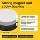 thumbnail image 2 of Magnetic Dots X-bet Magnet Hyper-Sticky, 120 unidades, 2 x 0,2 cm, 2 of 7
