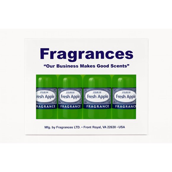 Fragancias para aspiradora Fragrances Limited – Pack de 4 Manzana