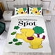 thumbnail image 4 of Las Aventuras de Spot Conjunto de sábanas temático, trío de piezas, cómodo y amigable con la piel, diseño único, regalo de decoración para el hogar para familiares, amigos y fans,173cm *218cm, 4 of 6