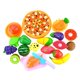 thumbnail image 3 of Los Ni?os Fingen El Juego De Roles Cocina Cortando Fruta Vegetal Comida Juguete 24 Piezas, 3 of 5