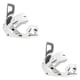 thumbnail image 2 of Atacadas De Snowboard Hebilla De Liberación Rápida Para Adultos Suministros Equipos De Esquí White S, 2 of 5