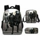 thumbnail image 3 of Hot 3PC-Set Skibidi Toilet Children's Backpack Boy School Bag for Backpack Anime Boys Girls Anime Cartoon School Bag Mochila, 3 of 3