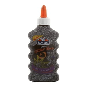 Pegamento Glitter Negro 177Ml Elmers Para Manualidades