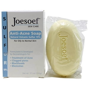 Jabón Joesoef Skin Care Azufre 10% Tratamiento Para El Acné 100 G