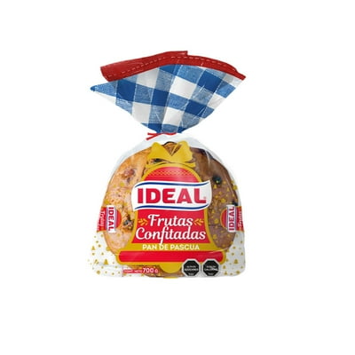 Pan De Pascua Con Frutas Confitadas 700 Gr Ideal