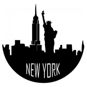 Rienda Libre Graphics - Decomural New York Usa City Skyline Ws-32848