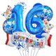 thumbnail image 1 of Globos de fiesta ISTOVO para 16.º cumpleaños – juego azul de foil, 1 of 5