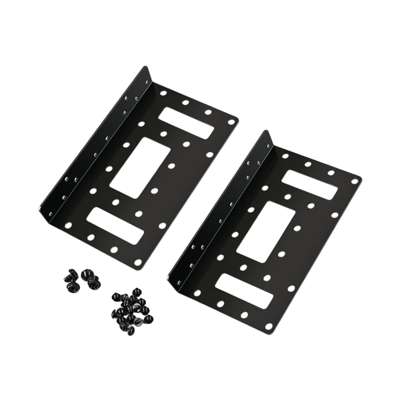 Magideal - Adaptador De Soporte Para Disco Duro, Soporte Metálico Para Bandeja De Carcasa De Pc, Accesorios, Piezas Resistentes, De Montaje Para Ssd De 2,5 Y 3,5