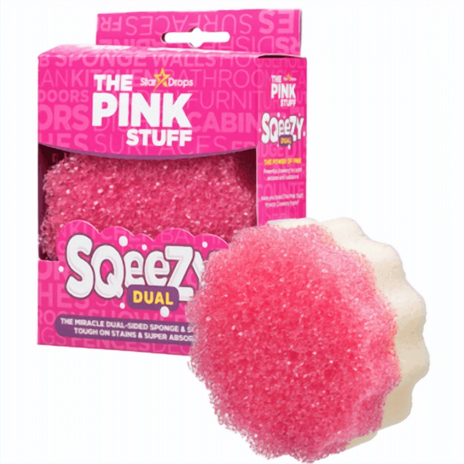 Esponja Dual Sqeezy The Pink Stuff
