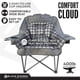 thumbnail image 2 of Silla Camping Black Sierra Comfort Cloud XL 400lbs Reforzada, 2 of 3