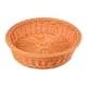 thumbnail image 3 of Cesta de almacenamiento redonda tejida de mimbre Cesta de pan de ratán Cesta de servicio de comida de mesa Bandeja Cesta de fruta tejida hecha a mano Marrón 30x7cm, 3 of 5