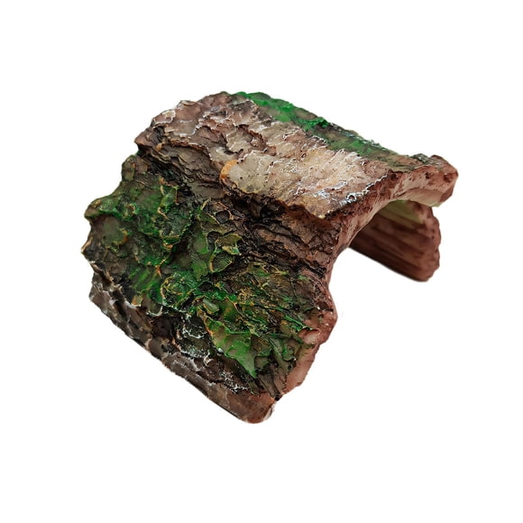 Reptile Escondite Hábitat Decoración De árboles Huecos Troncales Para Pescada Betta Lizards Pequeños Estilo A