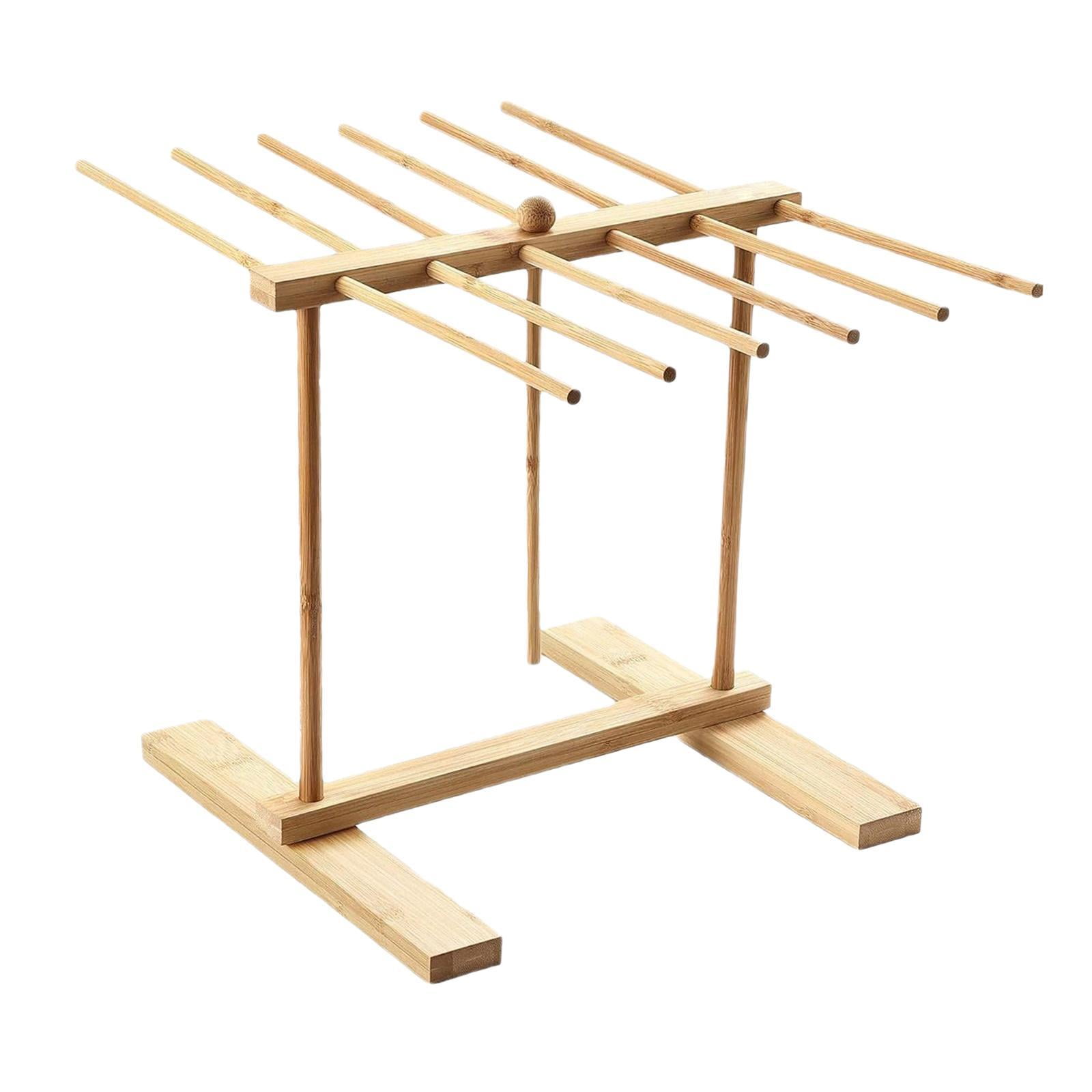 Magideal - Rejilla De Secado De Fideos De Madera, Rejilla De Almacenamiento De Fideos, Uso Doméstico, Rejilla De Fideos Compacta, Rejilla De Secado, Fácil De Tra