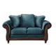 thumbnail image 2 of Sofa Rimini 2 C Tela Velvet Azul Petroleo, 2 of 6