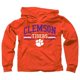 thumbnail image 1 of Camiseta con capucha Wes and Willy S Clemson Naranja, 1 of 2
