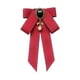 thumbnail image 2 of Broche De Lazo De Cinta Preatado Con Lazo, Broche De Corbata Para Camisa, Boda, Bricolaje, Rojo, 2 of 5